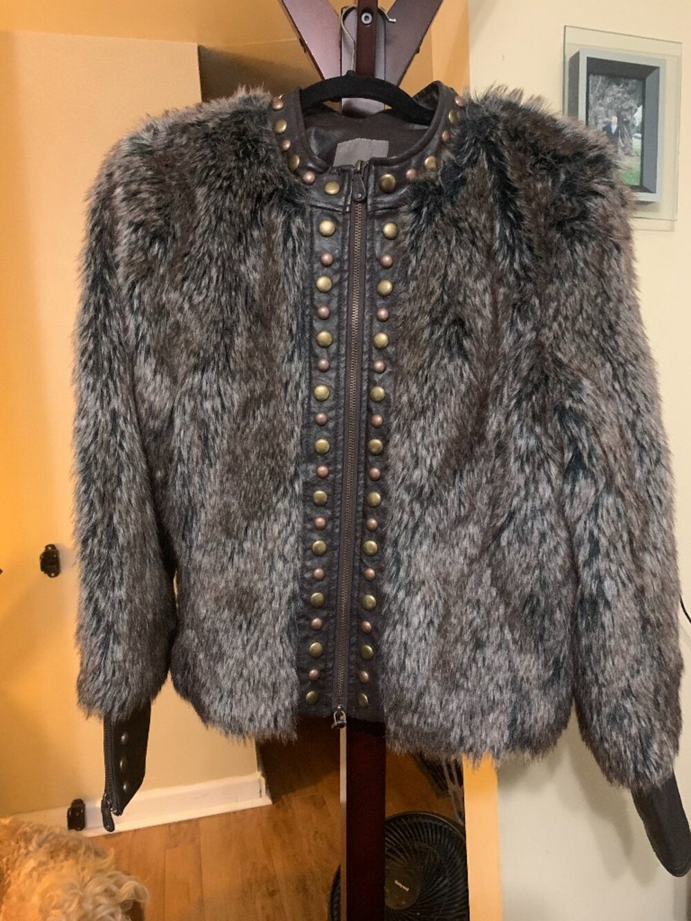 Spanner Faux Fur Jacket